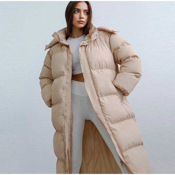 Womens Down Parka Coat Thick Insulated Warm Fit