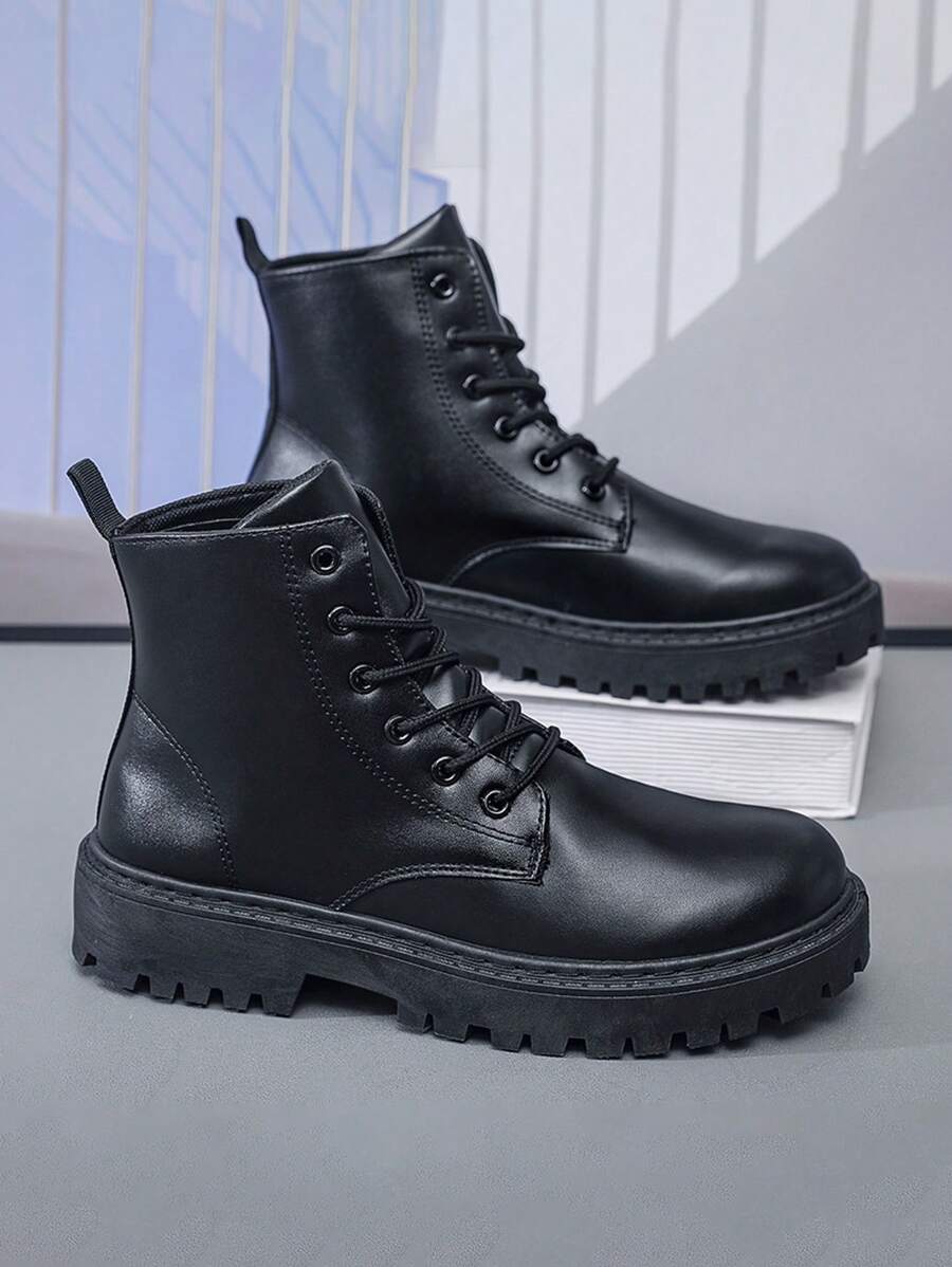 Unisex Orthopedic High Top Boots with Side Zipper Comfortable Fit