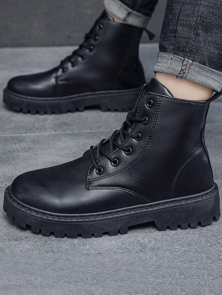 Unisex Orthopedic High Top Boots with Side Zipper Comfortable Fit
