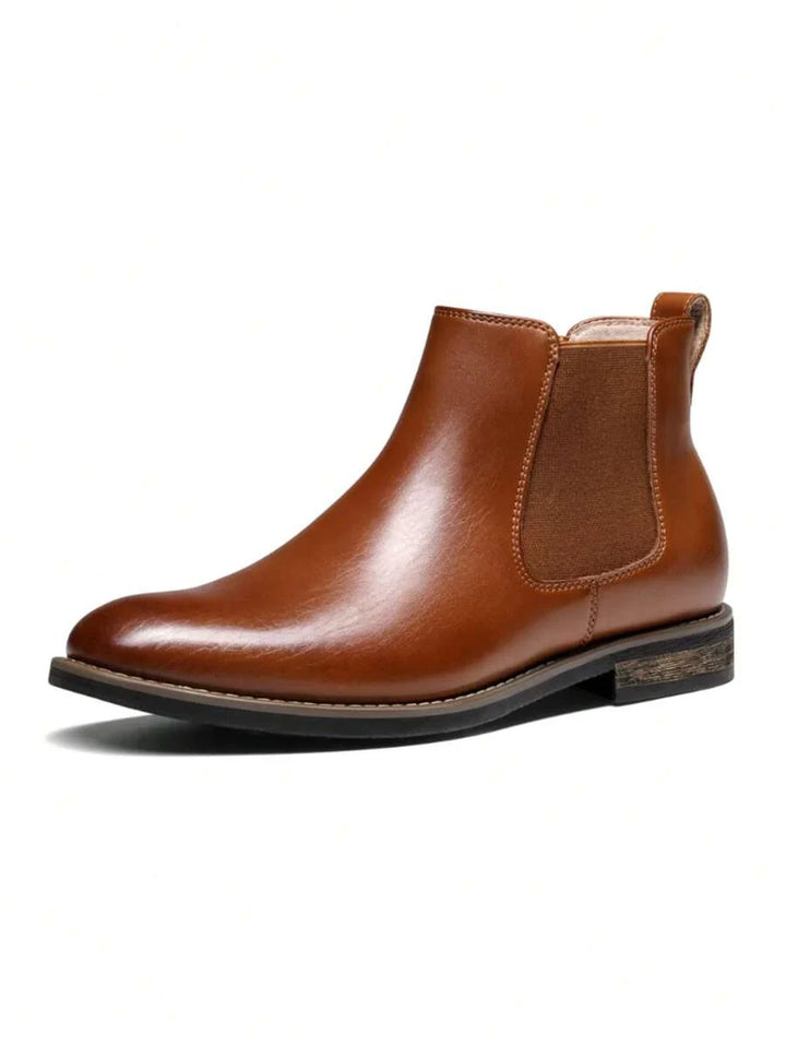 Unisex Chelsea Boots Suede Slip-On