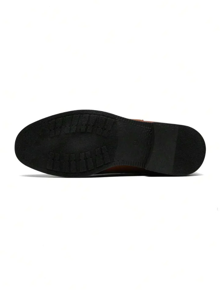 Unisex Chelsea Boots Suede Slip-On