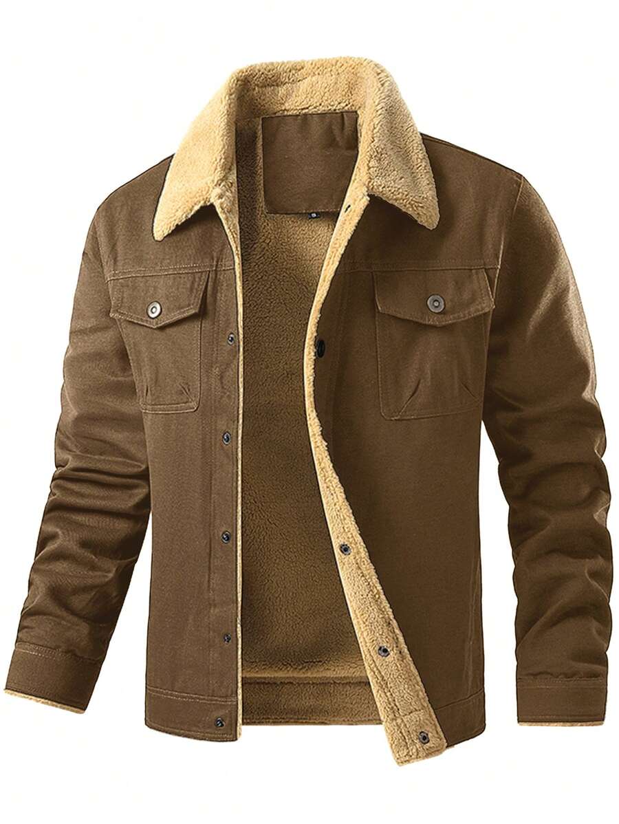Unisex Thermal Bomber Coat Insulated Warm Fit - BritishMode