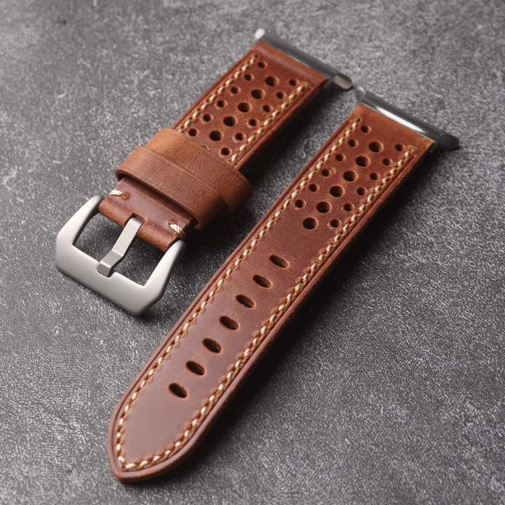 Unisex Leather Sport Strap Classic Fit for Samsung Watch Ultra