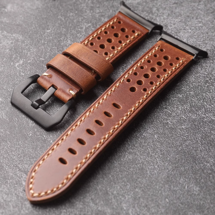 Unisex Leather Sport Strap Classic Fit for Samsung Watch Ultra