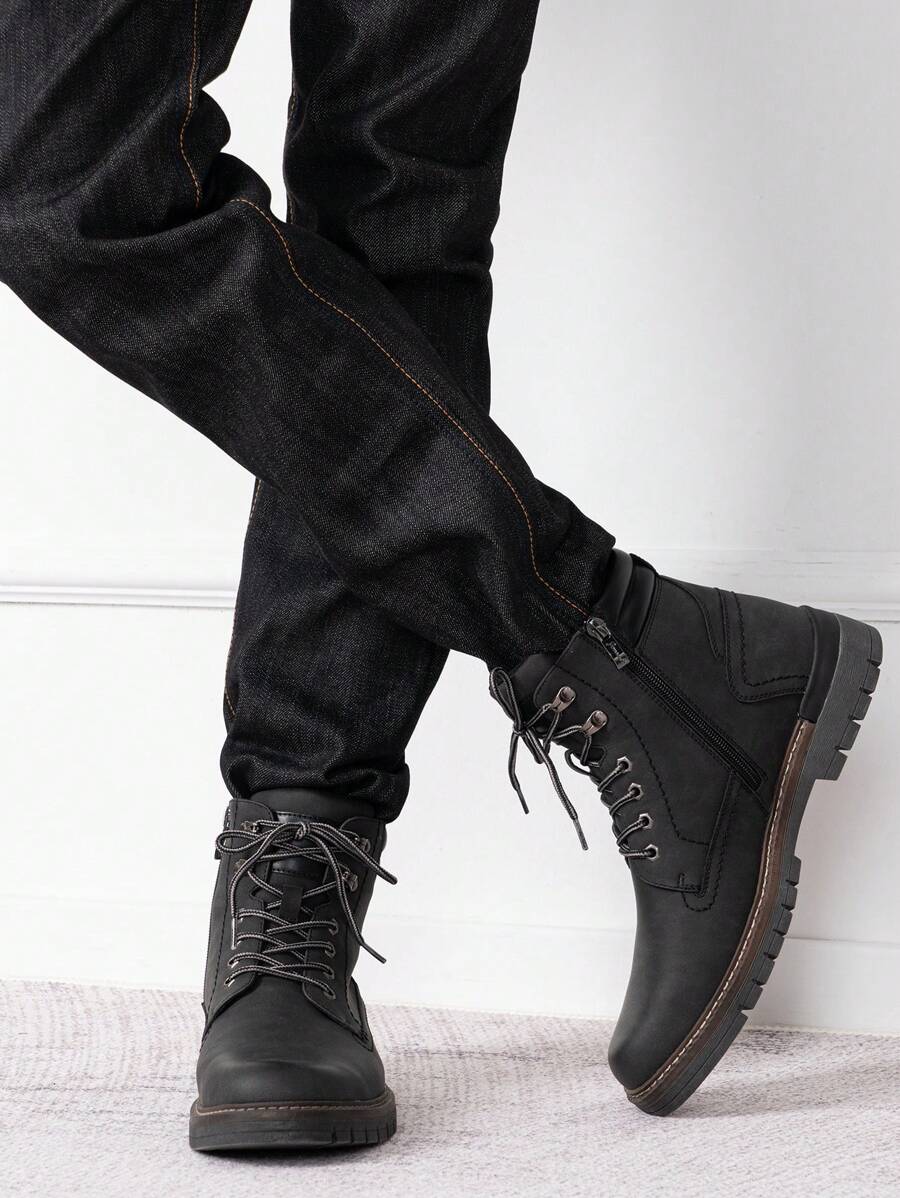 Unisex Orthopedic Hiking Boots with Side Zipper