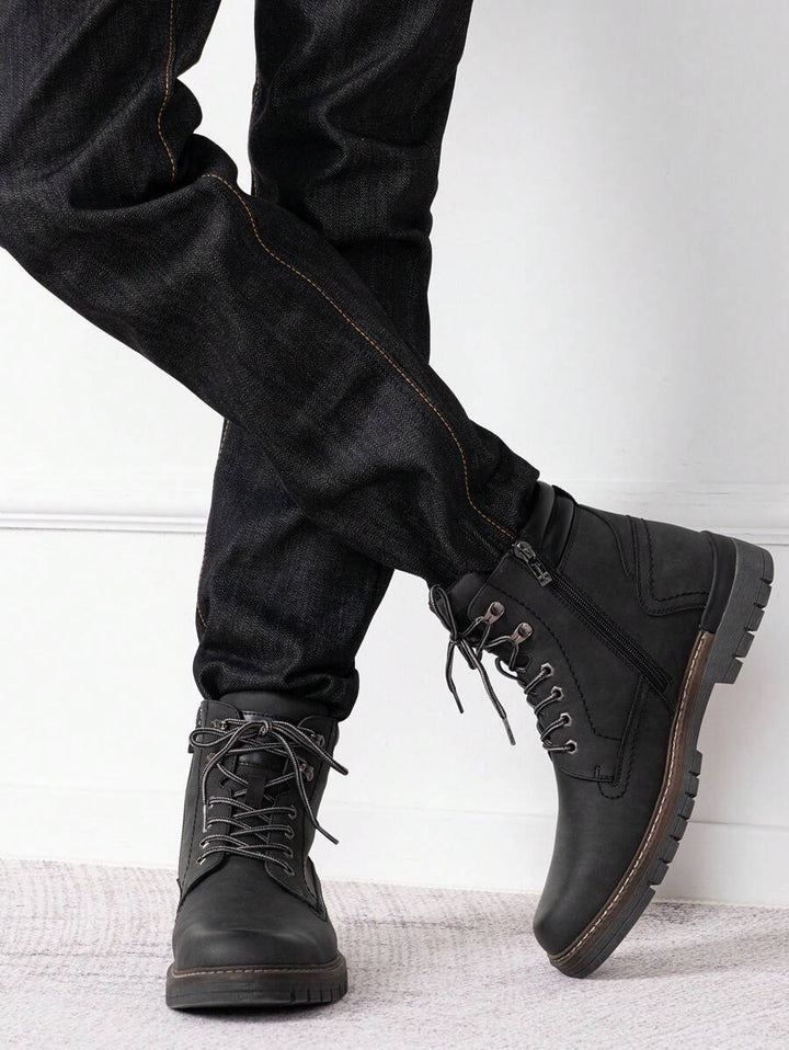 Unisex Orthopedic Hiking Boots with Side Zipper