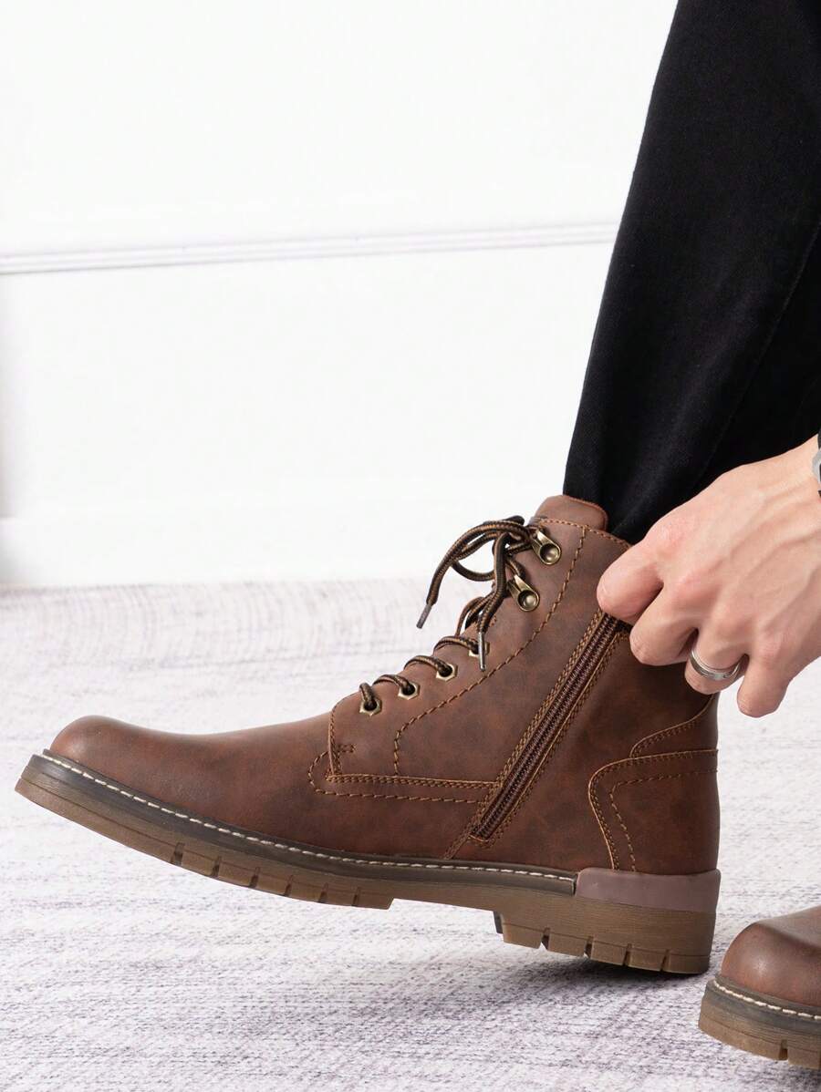 Unisex Orthopedic Hiking Boots with Side Zipper