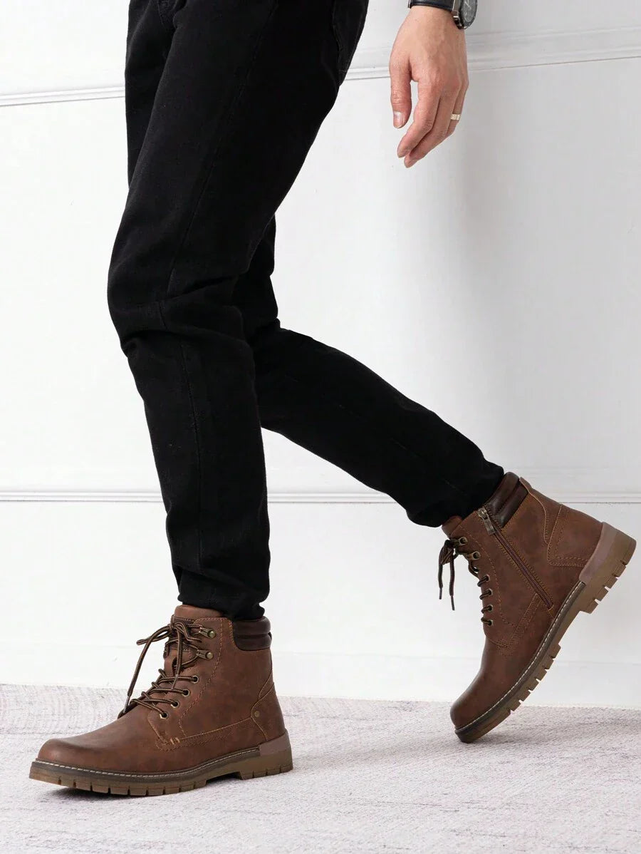 Unisex Orthopedic Hiking Boots with Side Zipper