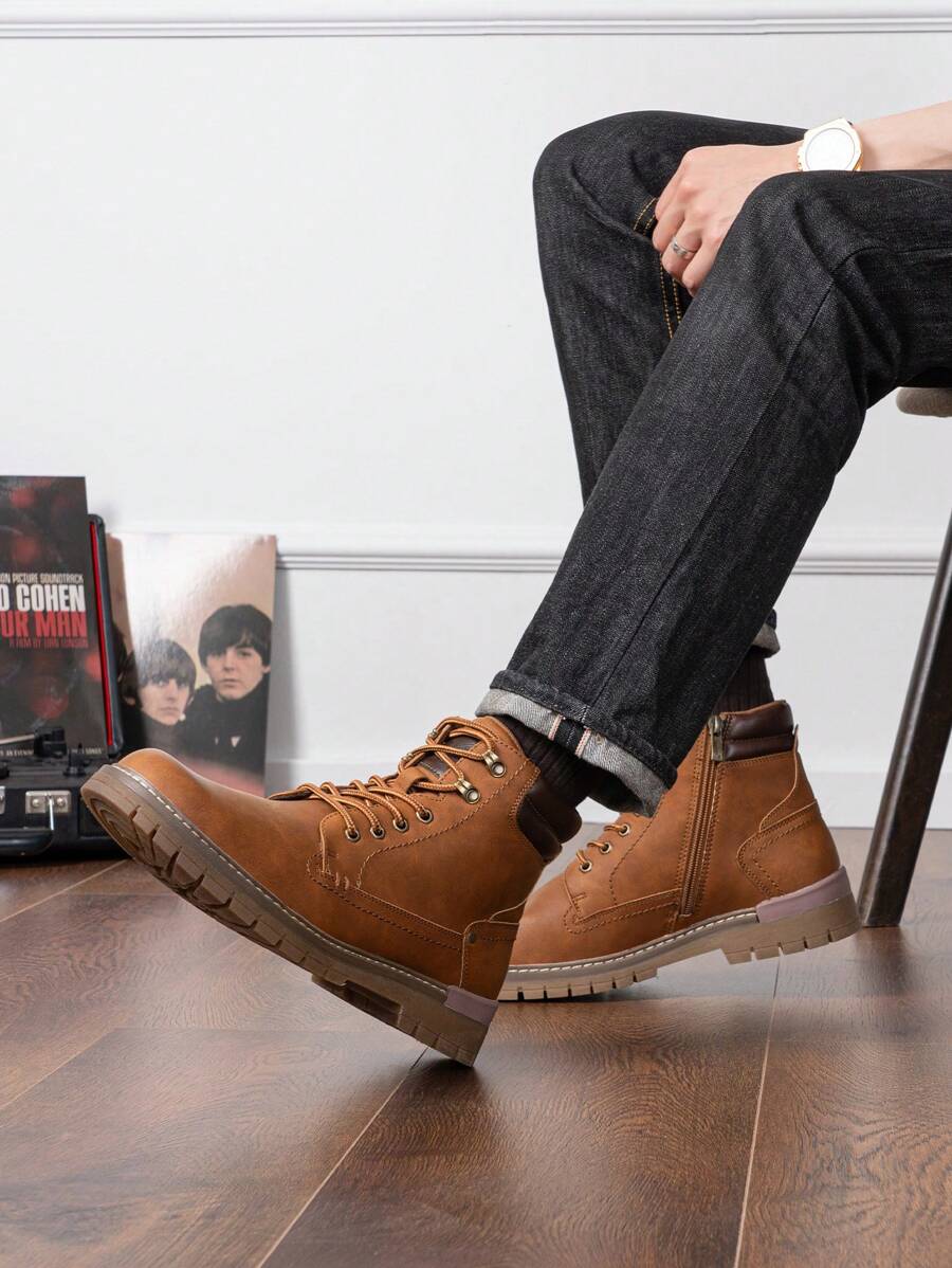 Unisex Orthopedic Hiking Boots with Side Zipper