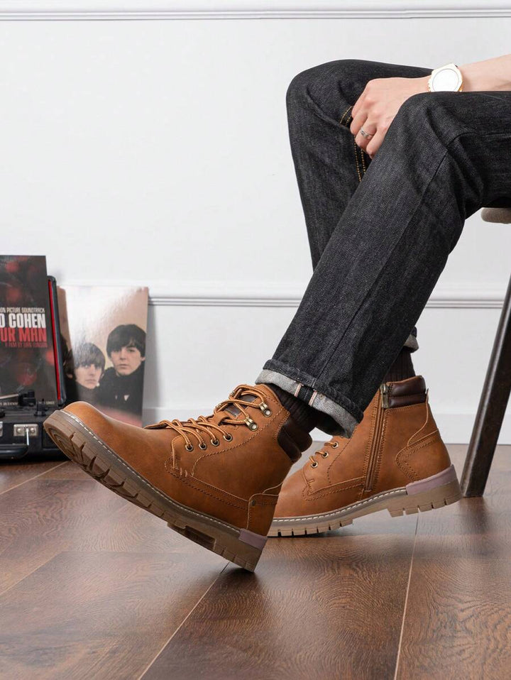Unisex Orthopedic Hiking Boots with Side Zipper