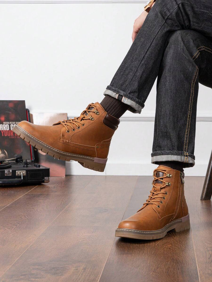 Unisex Orthopedic Hiking Boots with Side Zipper