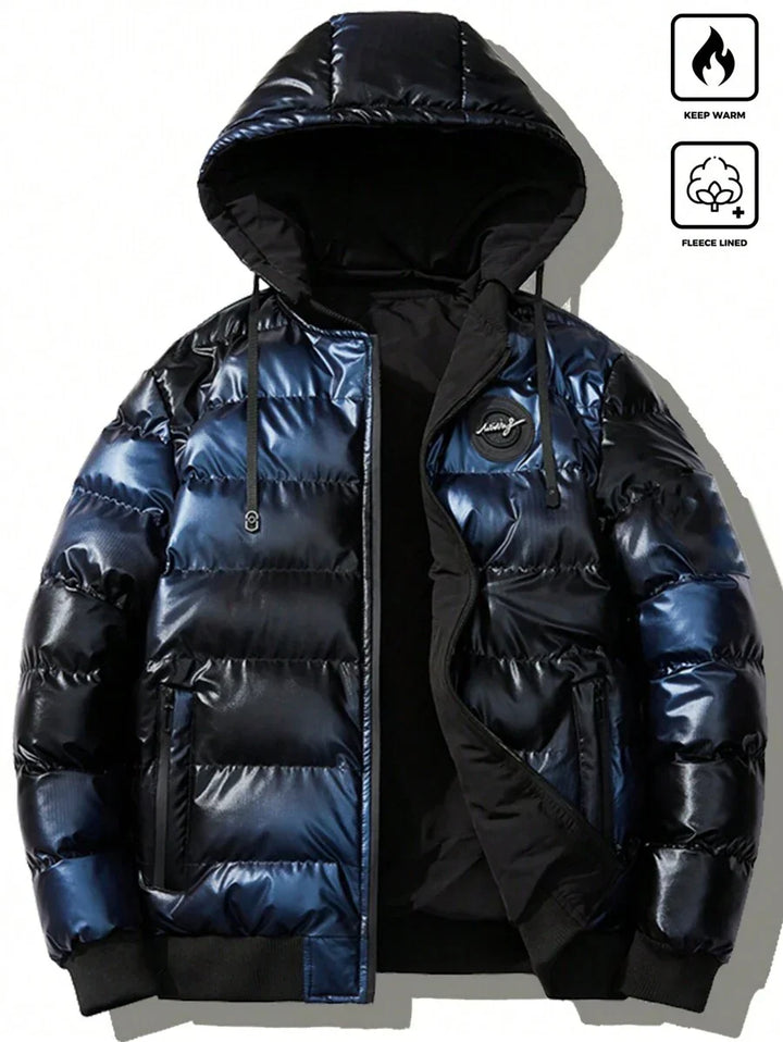 Womens Padded Coat with Hooded Design
