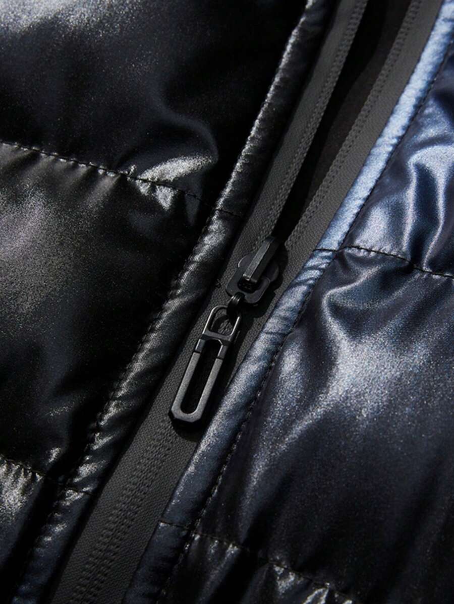 Womens Padded Coat with Hooded Design