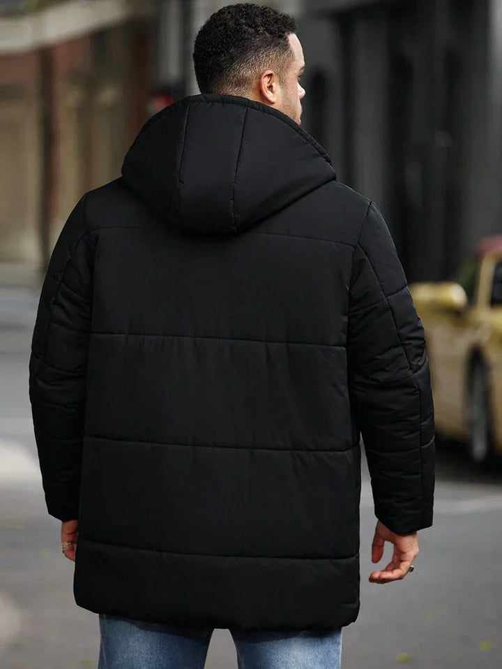 Unisex Padded Jacket with Hooded Design