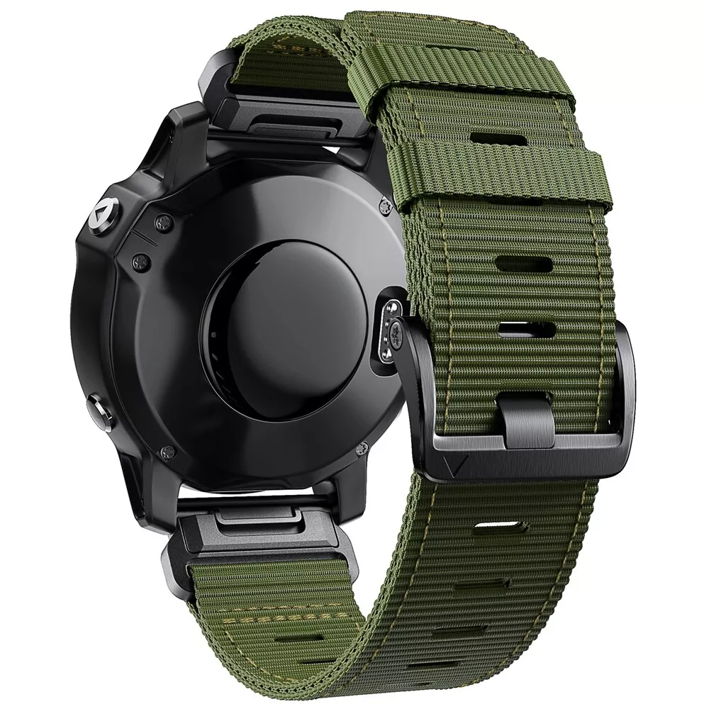 Unisex Nylon Watch Band Durable Compatible with Garmin Fenix