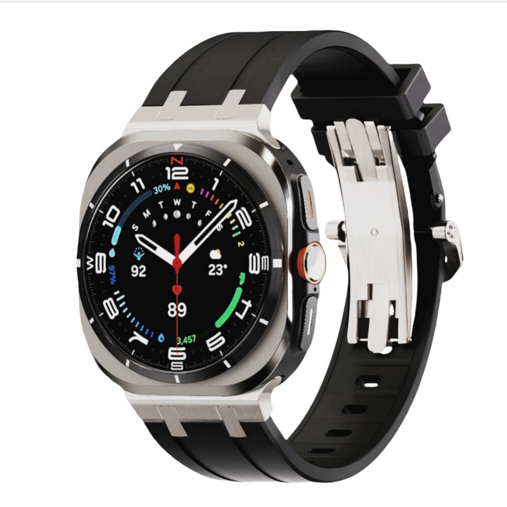 Unisex Soft Strap with Metal Clip Durable for Samsung Watch