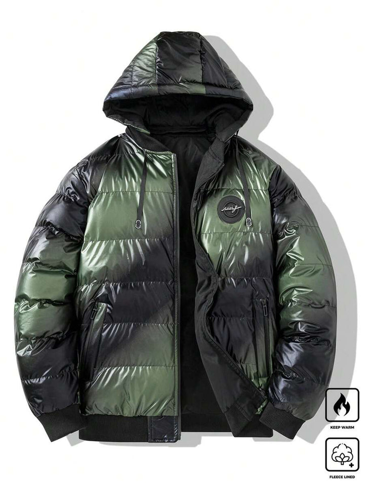 Womens Padded Coat with Hooded Design