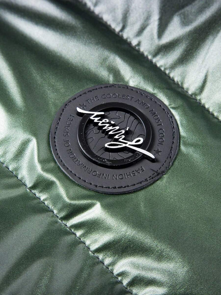 Womens Padded Coat with Hooded Design