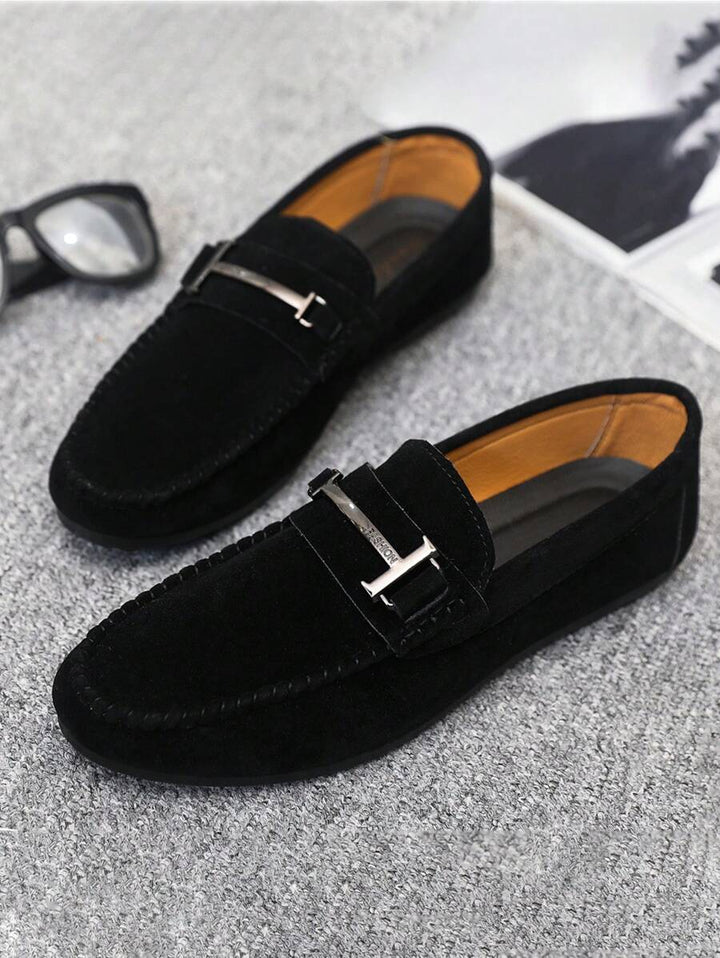 Mens Driving Loafers Breathable Comfortable Fit