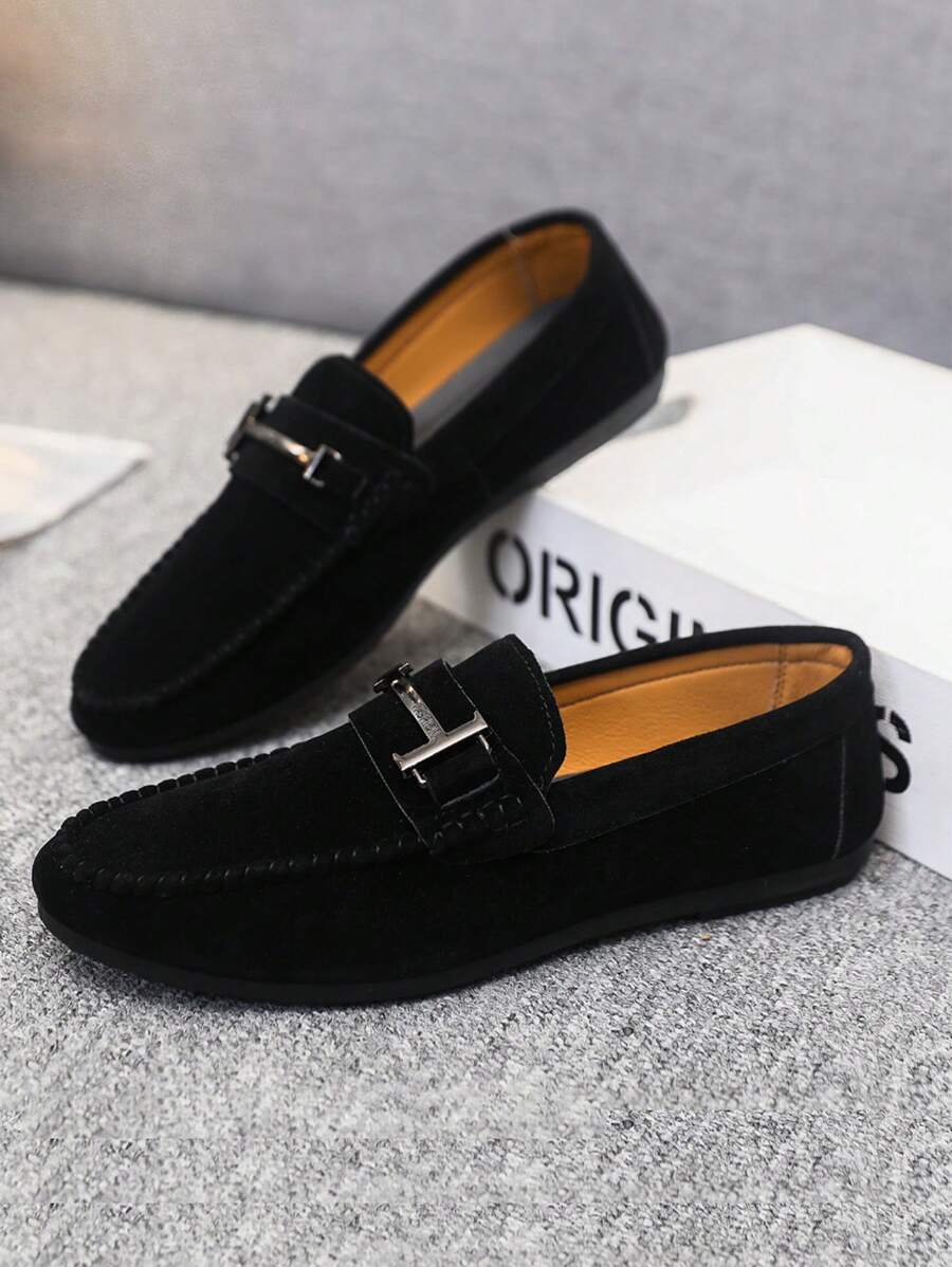 Mens Driving Loafers Breathable Comfortable Fit