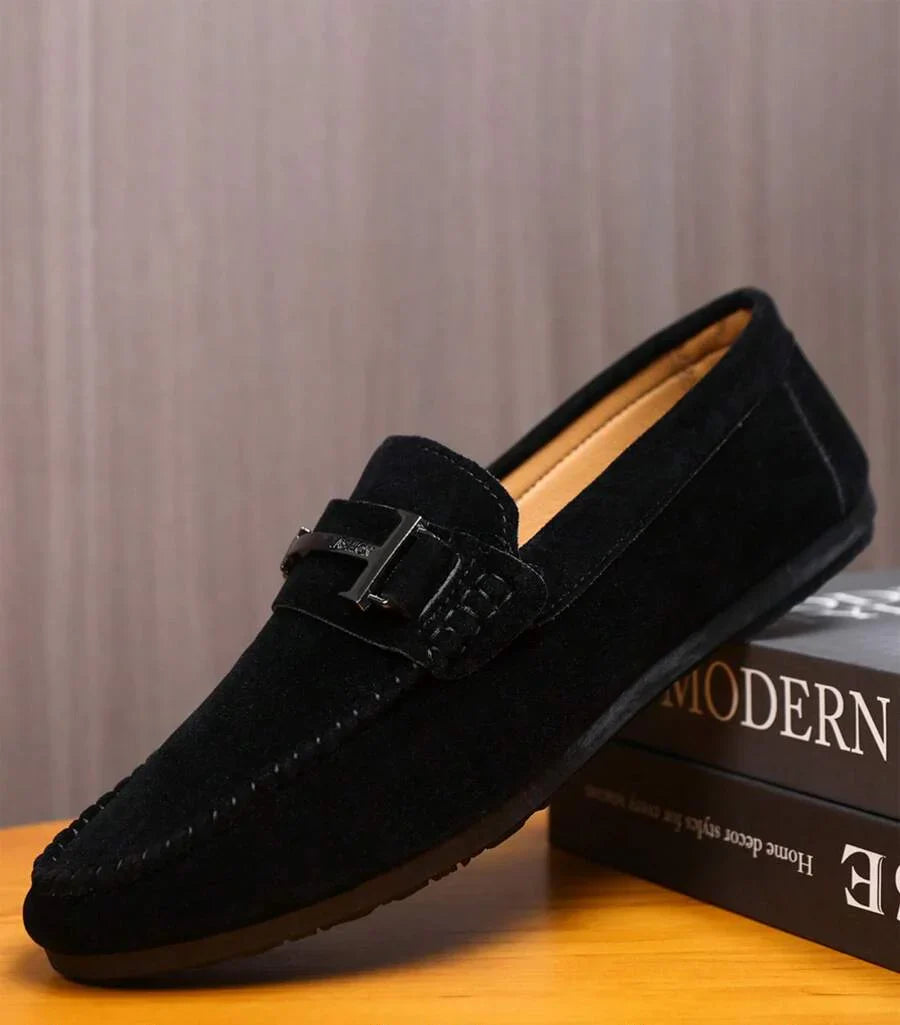 Mens Driving Loafers Breathable Comfortable Fit - BritishMode