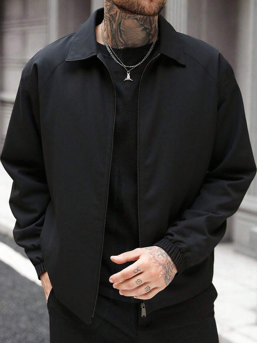 Unisex Casual Jacket Relaxed Fit - BritishMode