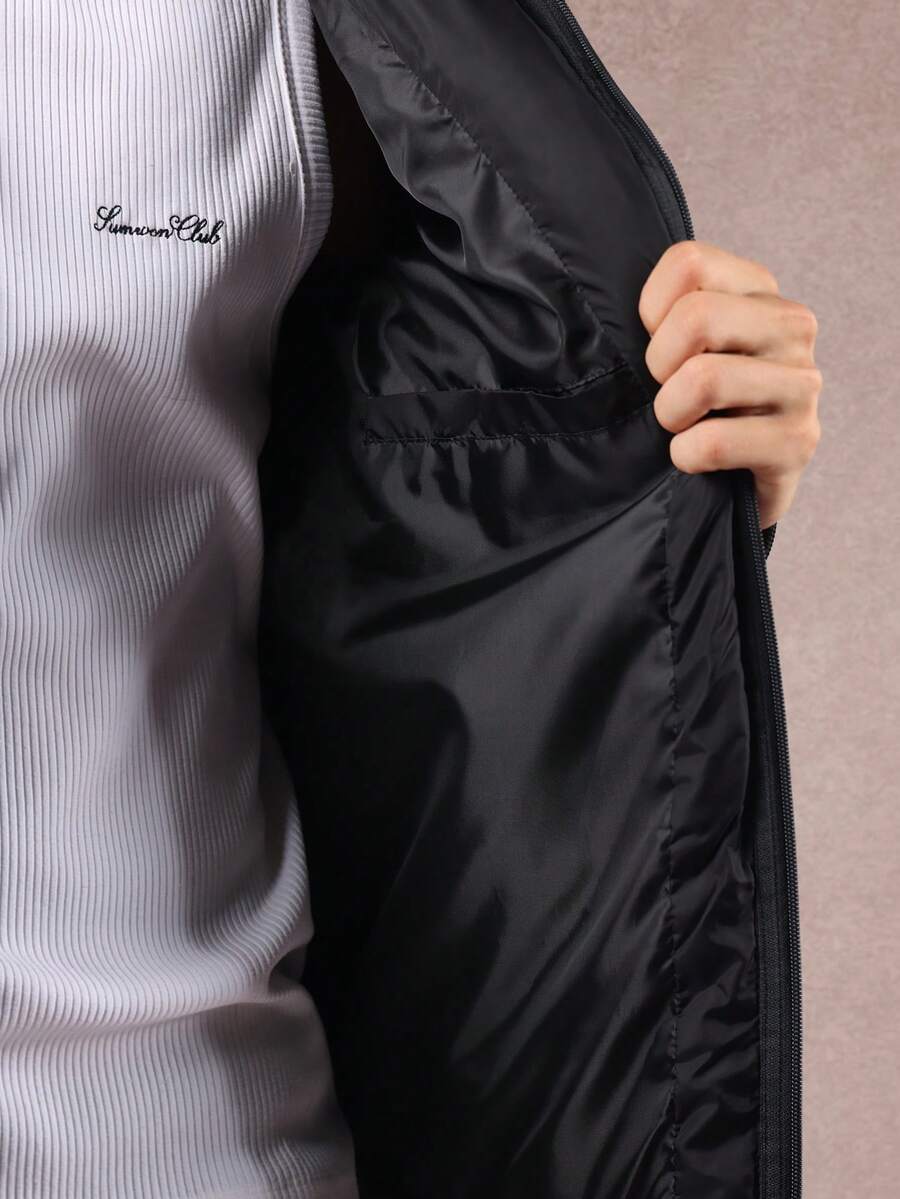 Unisex Insulated Puffer Jacket Lightweight Fit