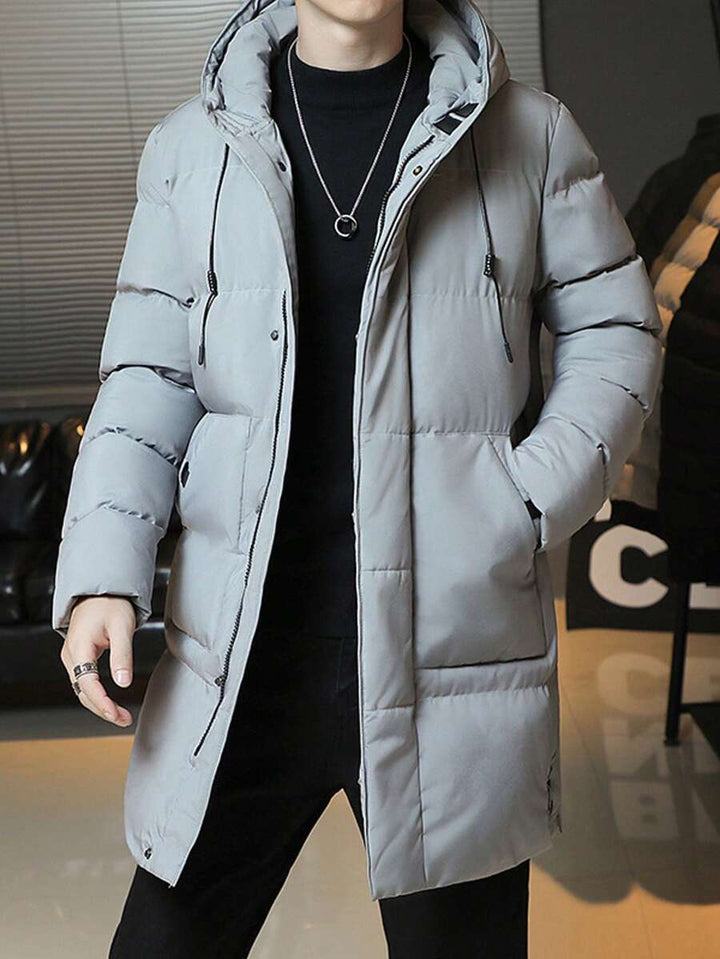 Unisex Hooded Jacket Cotton Casual Fit