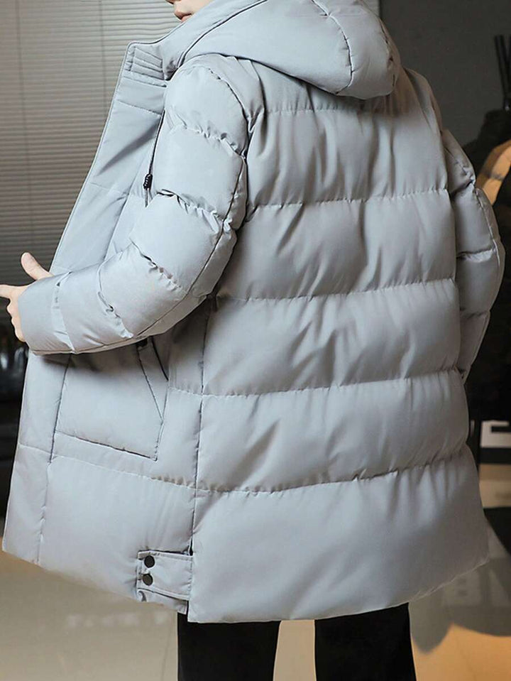 Unisex Hooded Jacket Cotton Casual Fit