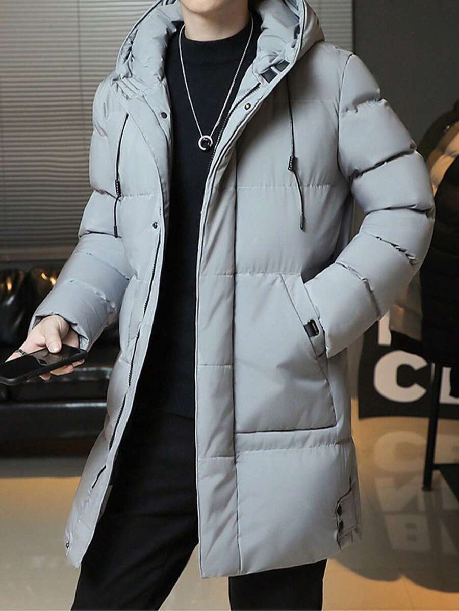 Unisex Hooded Jacket Cotton Casual Fit