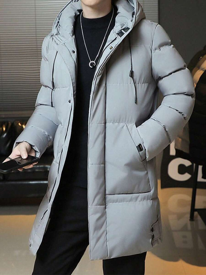 Unisex Hooded Jacket Cotton Casual Fit