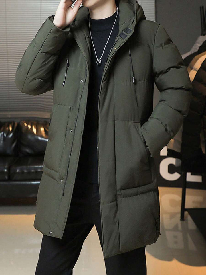 Unisex Hooded Jacket Cotton Casual Fit