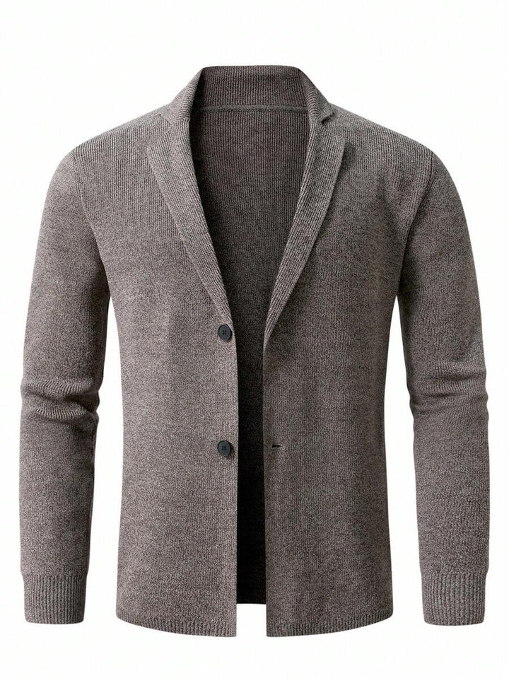 Mens Cardigan Casual Fit Knit