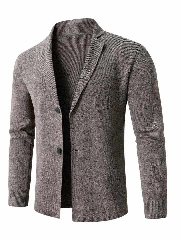 Mens Cardigan Casual Fit Knit