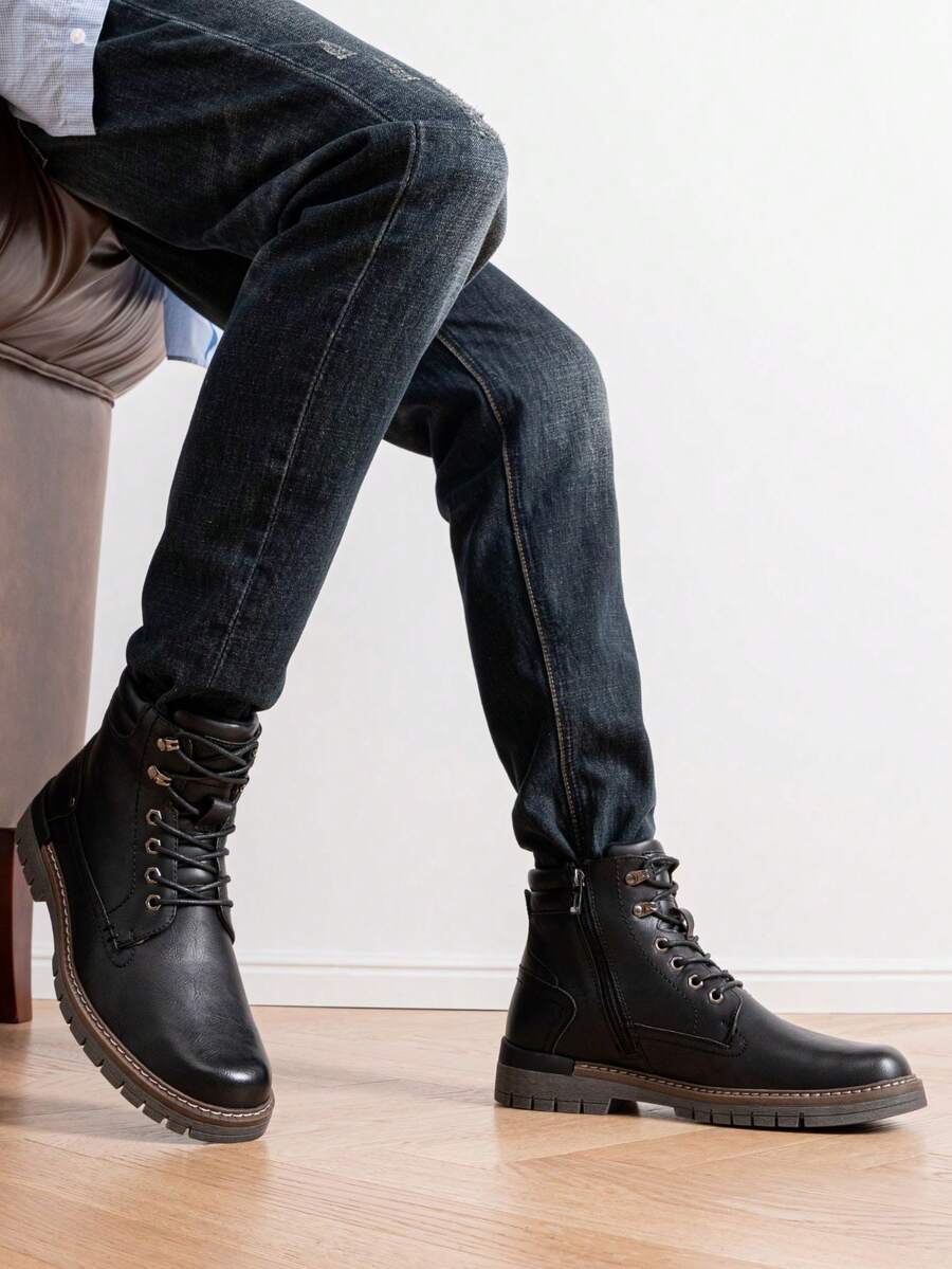 Unisex Orthopedic Hiking Boots with Side Zipper