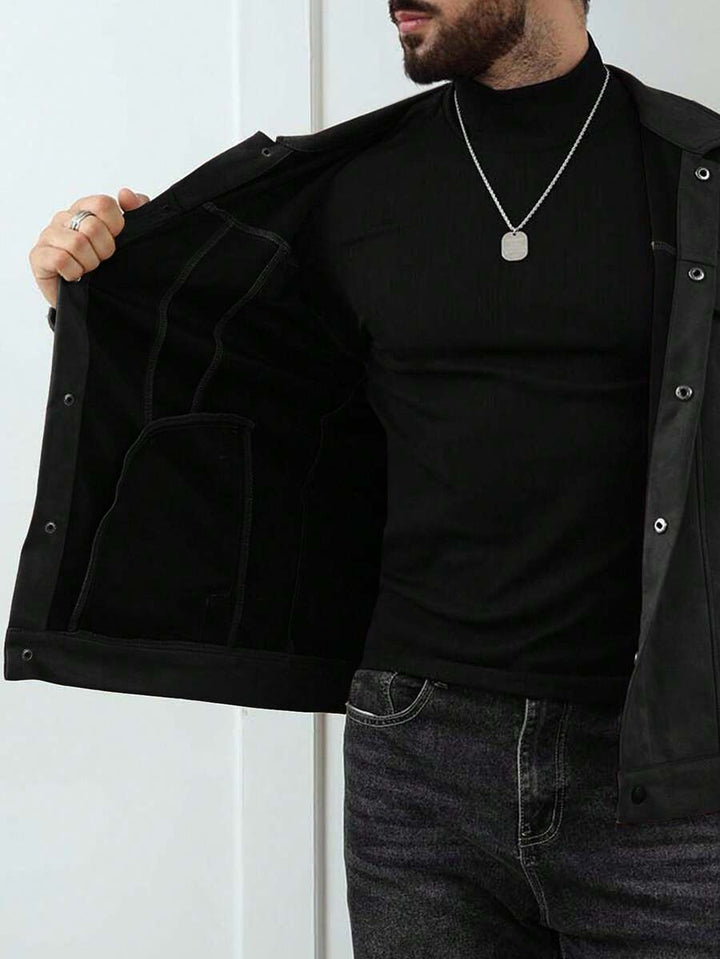 Unisex Casual Fleece Jacket Relaxed Fit