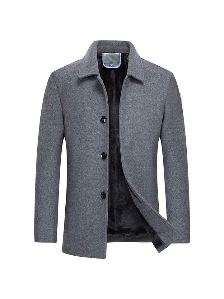 Womens Wool Coat Classic Fit