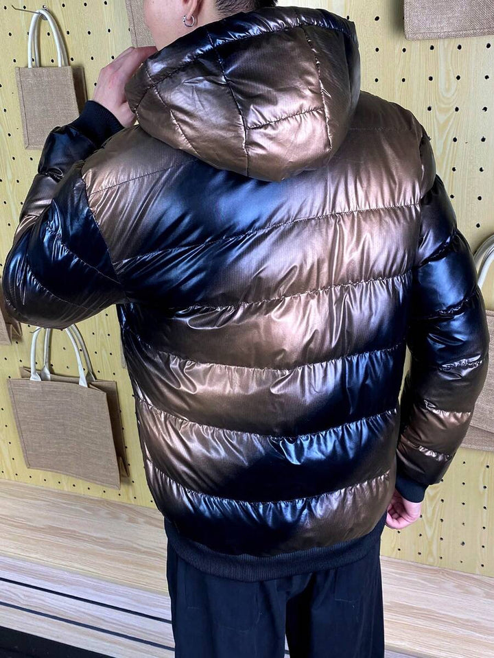 Womens Padded Coat with Hooded Design