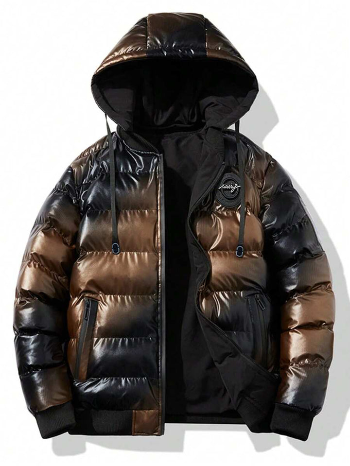 Womens Padded Coat with Hooded Design