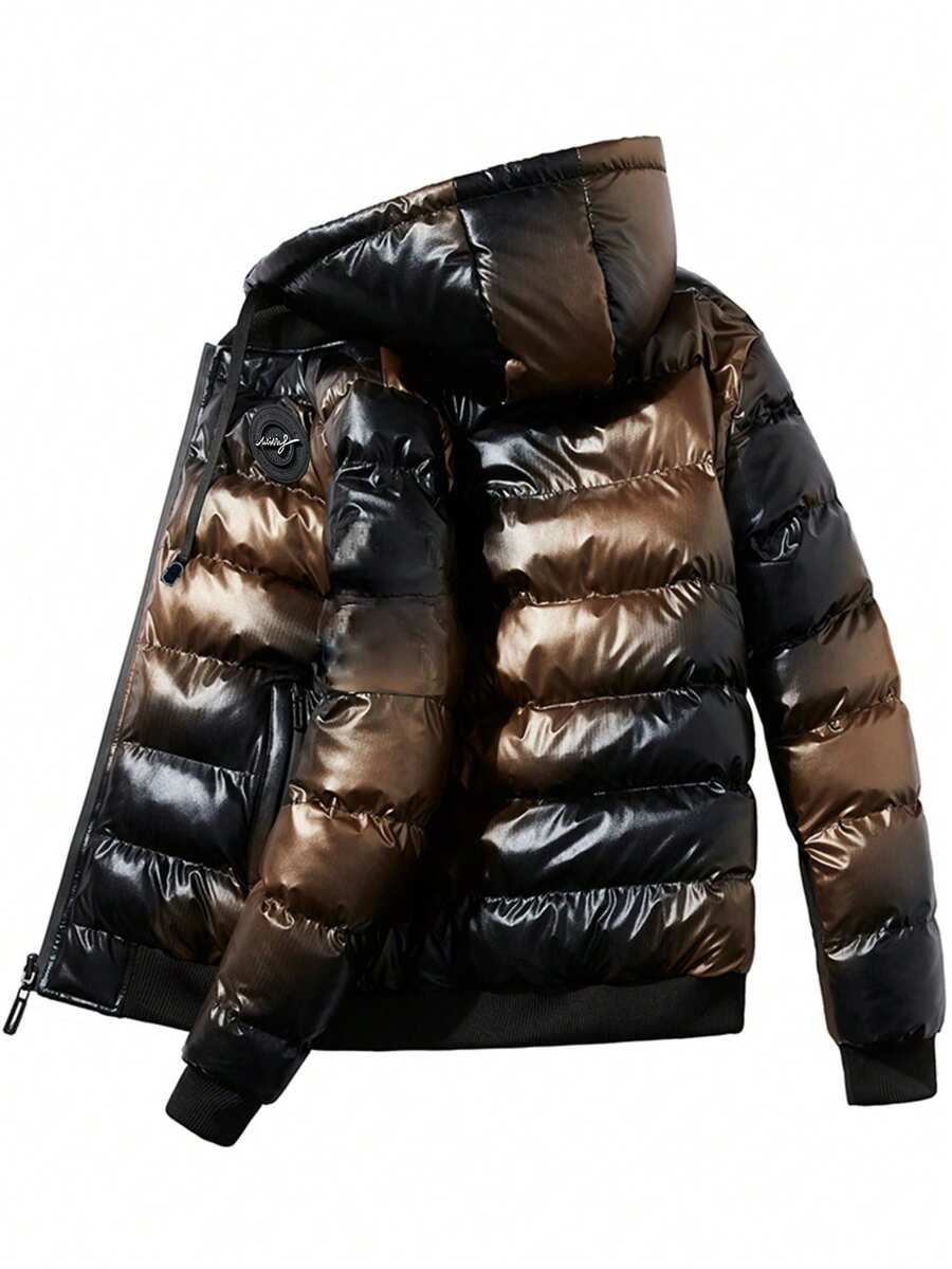 Womens Padded Coat with Hooded Design