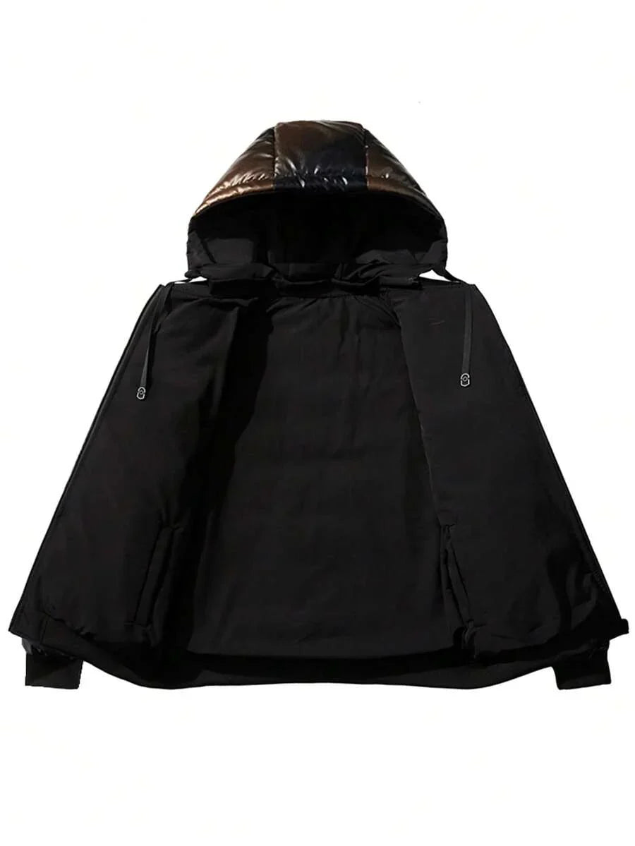Womens Padded Coat with Hooded Design