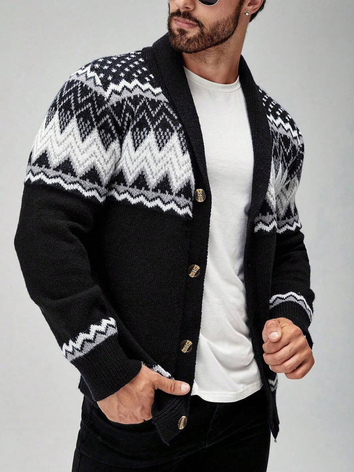 Womens Embroidered Knit Cardigan Regular Fit