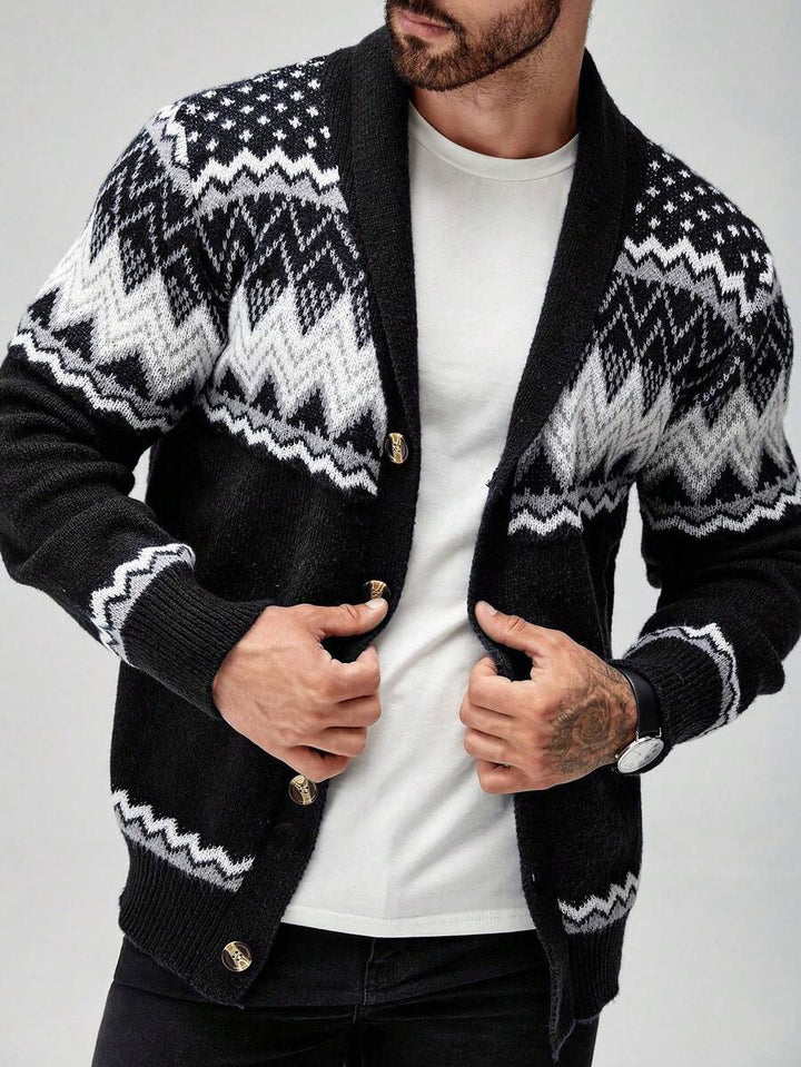 Womens Embroidered Knit Cardigan Regular Fit