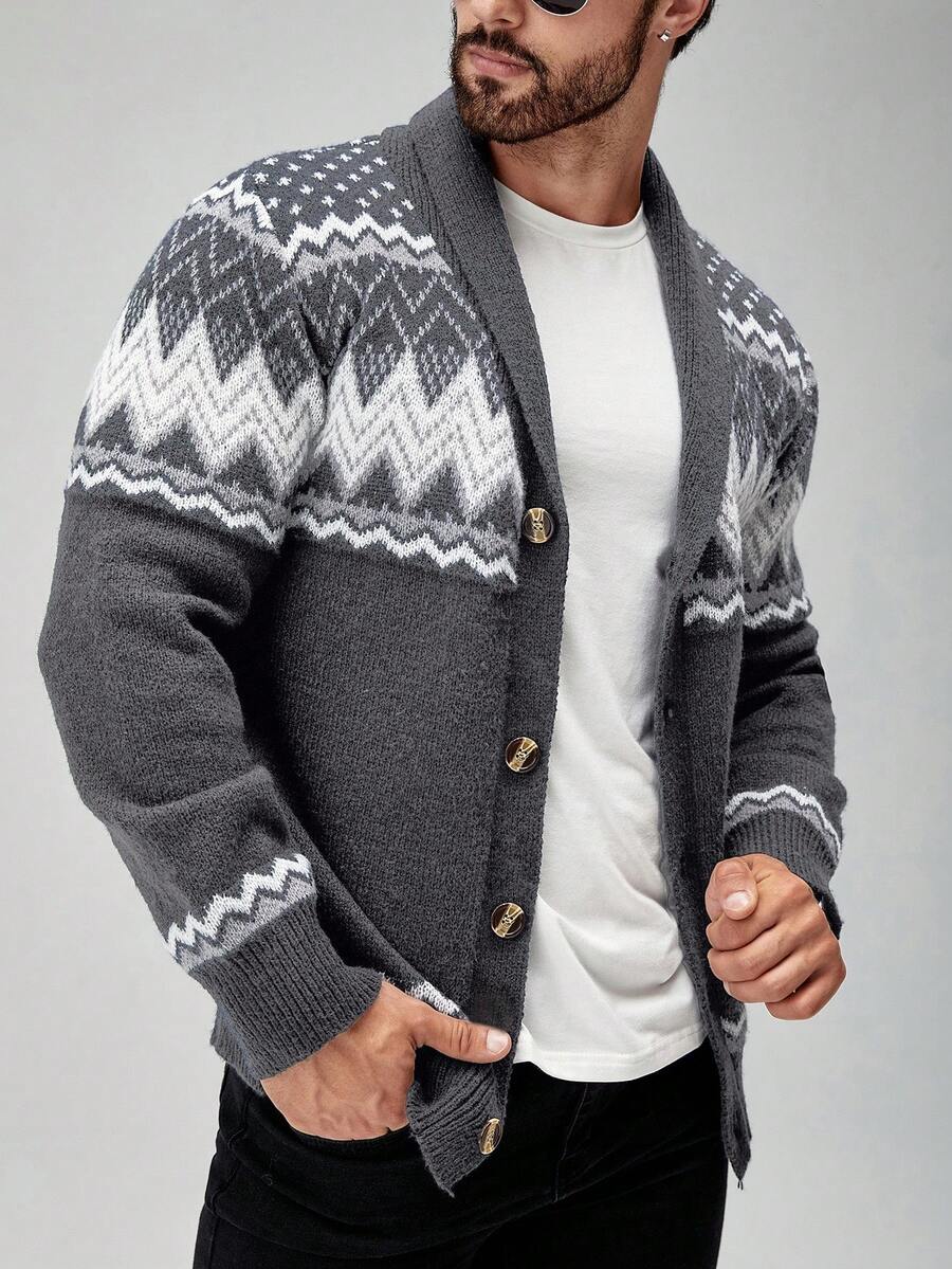 Womens Embroidered Knit Cardigan Regular Fit