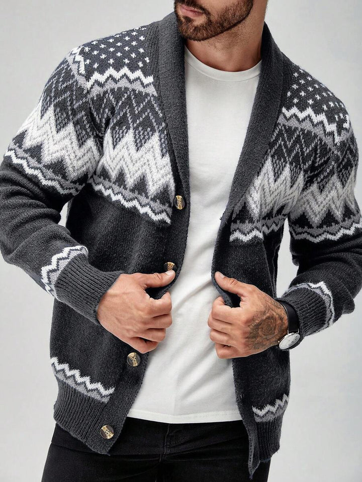 Womens Embroidered Knit Cardigan Regular Fit