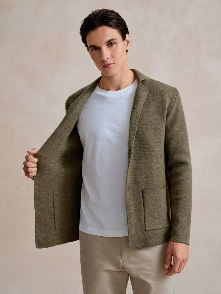 Mens Cardigan Casual Fit Knit - BritishMode