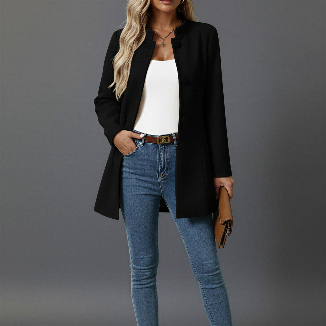 Womens Trench Coat Classic Fit A-Line