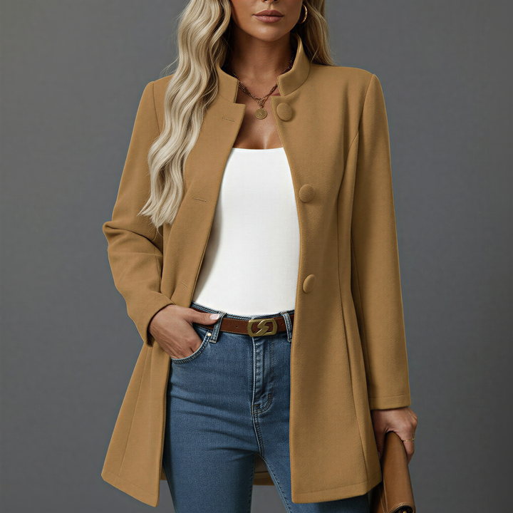 Womens Trench Coat Classic Fit A-Line - BritishMode
