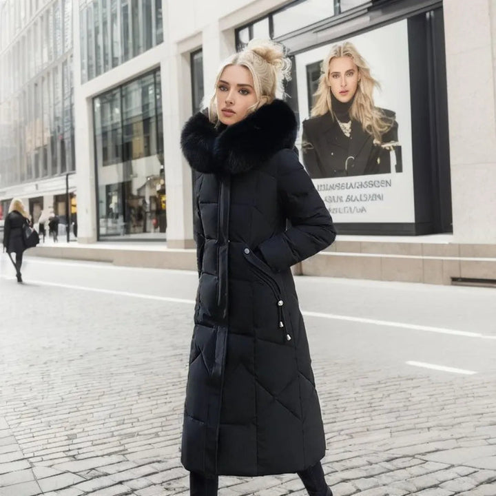Womens Winter Coat Wool Blend Relaxed Fit