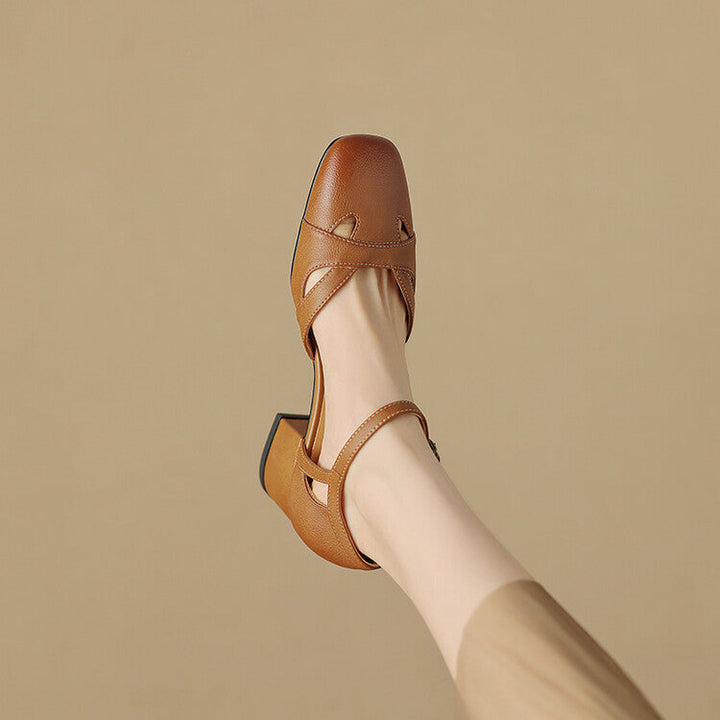 Womens Genuine Leather Sandals Comfortable Fit